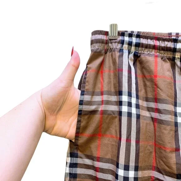 Men's Burberry Loungewear Plaid Pull On Pants M - Picture 4 of 9